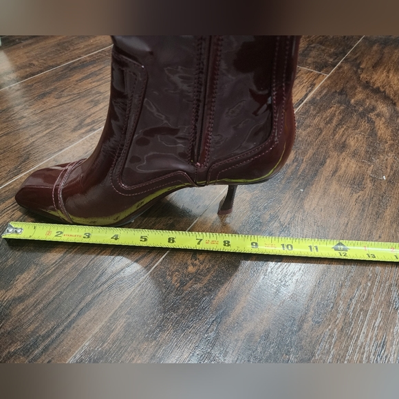 Zimmerman Patent Boots in Bordeaux - Picture 10 of 10